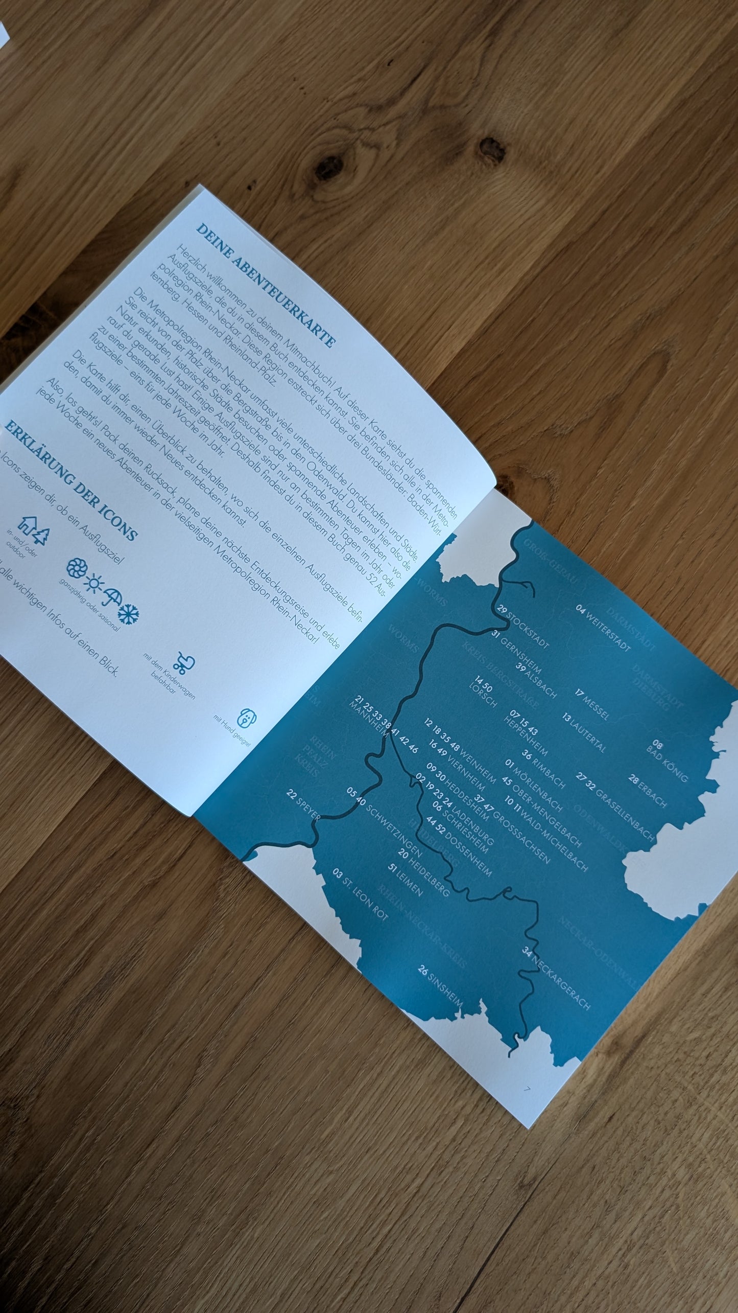 Rhein-Neckar Ausflugsbuch für Kinder